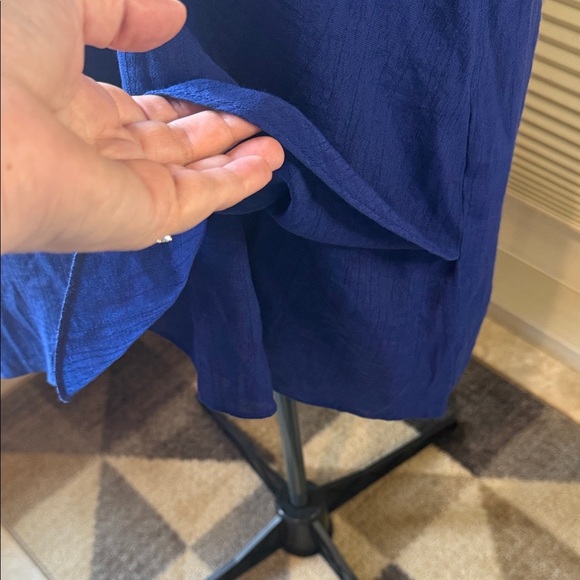 Cristina B Top Blue Sleeveless Women's Size XXL - Picture 2 of 9